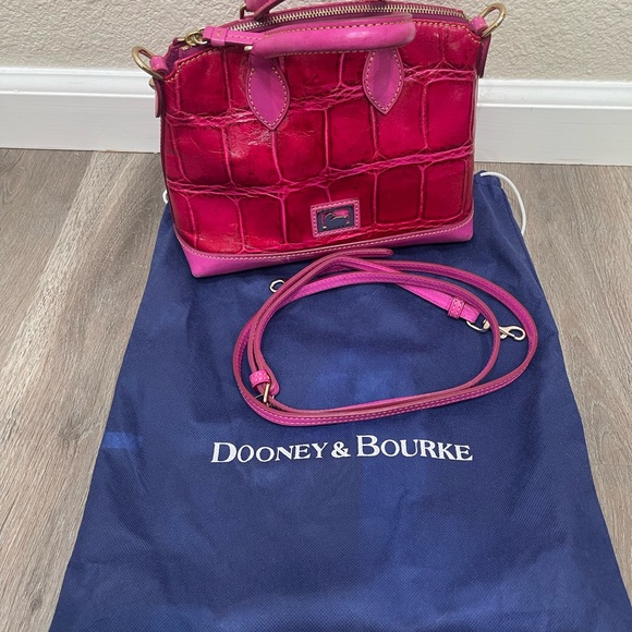 Dooney & Bourke Strawberry Crossbody Satchel - Picture 2 of 5